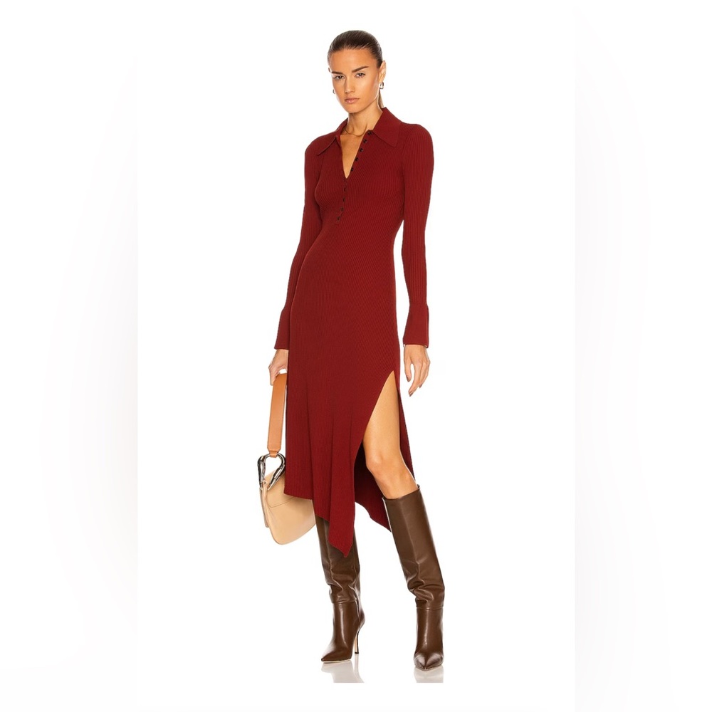 A.L.C. Lance Knit Midi Dress Sumac Size S - Like NEW